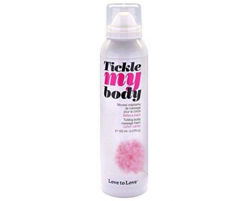 Массажная пена Love To Love TICKLE MY BODY Cotton candy (150 мл)