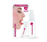 HOT - Стимулирующий оральный гель Oral Optimizer Blowjob Gel Strawberry, 50 мл (H77511)