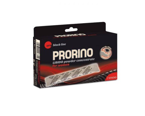 HOT - Пищевая добавка для женщин ERO PRORINO black line libido powder concentrate, 7 шт по 5 гр (H78500)