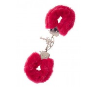 Dream Toys - Наручники,Metal Handcuff with Plush, RED (T160028)