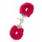 Dream Toys - Наручники,Metal Handcuff with Plush, RED (T160028)