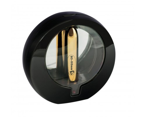 Вибратор Rocks Off Re-Chargeable RO-80mm Gold/ Black