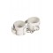 sLash - Наручники Leather Dominant Hand Cuffs, WHITE (280153)