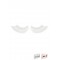 Baci Eyelashes - Реснички White Feather Eyelashes (B555)
