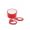 Dream Toys - Набор BONDX METAL CUFFS AND RIBBON, RED (DT20999)