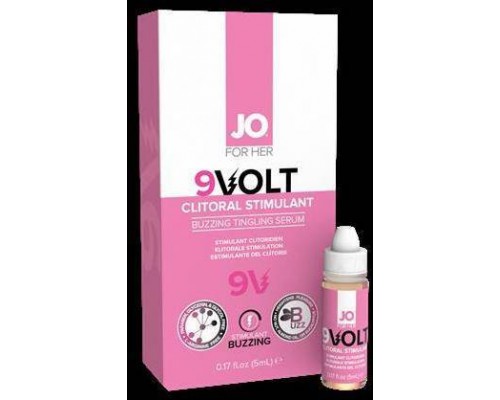 System Jo - Стимулирующая сыворотка для женщин JO 9VOLT Arousing Tingling Serum, 5 мл (T251041)