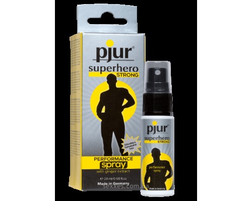 Пролонгирующий спрей для мужчин pjur Superhero Strong Spray 20 ml