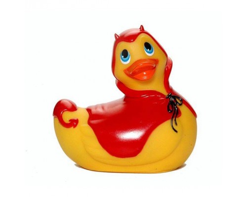 Вибромассажер I Rub My Duckie - Red Devil (BIG)