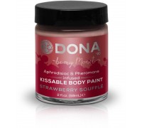 Краска для тела Dona Kissable Body Paint - STRAWBERRY SOUFFLE