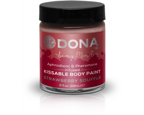 Краска для тела Dona Kissable Body Paint - STRAWBERRY SOUFFLE