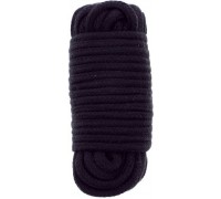 Dream Toys - Веревка для бондажа BONDX LOVE ROPE - 10M, BLACK (DT20862)