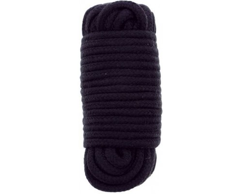 Dream Toys - Веревка для бондажа BONDX LOVE ROPE - 10M, BLACK (DT20862)