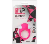 Dream Toys - Эрекционное кольцо LIT-UP SILICONE STIMU RING 6 PINK (DT21236)