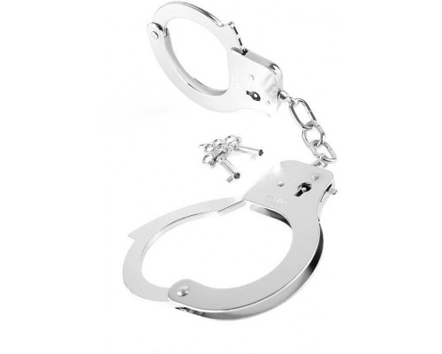 Pipedream - FF DESIGNER METAL HANDCUFFS SILVER (DT45140)