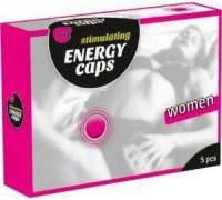 Возбуждающие капсулы для женщин HOT - ERO Energy Caps 5 шт в упаковке (HOT77401)