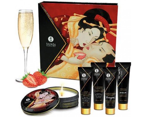 Shunga - GEISHAS SECRET KIT STRAWBERRY WINE (T278208)