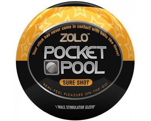 Zolo - Мастурбатор ZOLO POCKET POOL SURE SHOT (T670016)