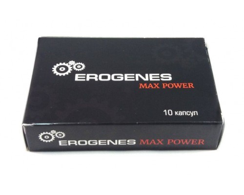 Препарат для потенции Erogenes Max Power БАД (1 капсула)