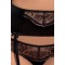 BRIDA SET WITH OPEN BRA black L/XL - Passion