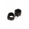 sLash - Наручники Leather Dominant Hand Cuffs, BLACK (280151)