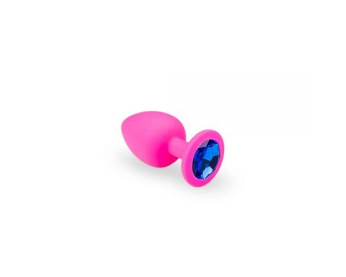 sLash - Анальная пробка, Pink Silicone Sapphire, S (280283)