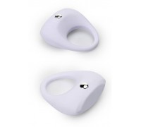 Dream Toys - Эрекционное кольцо LIT-UP SILICONE STIMU RING 7 WHITE (DT21238)