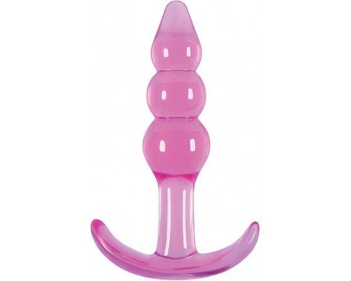 NS Novelties - Плаг JELLY RANCHER T-PLUG RIPPLE, PINK (T280086)