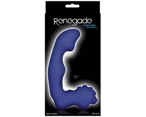 NS Novelties - Вибромассажер RENEGADE VIBRATING MASSAGER I, BLUE (T280302)