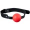 Guilty Pleasure - GP SOLID SILICONE BALL GAG RED (T520029)