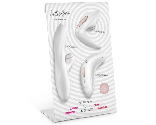 Стенд Satisfyer 2018 + 3 вибратора Satisfyer PRO 2018 года