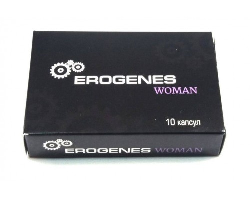 Женский возбудитель Erogenes Woman БАД (10 капсул)