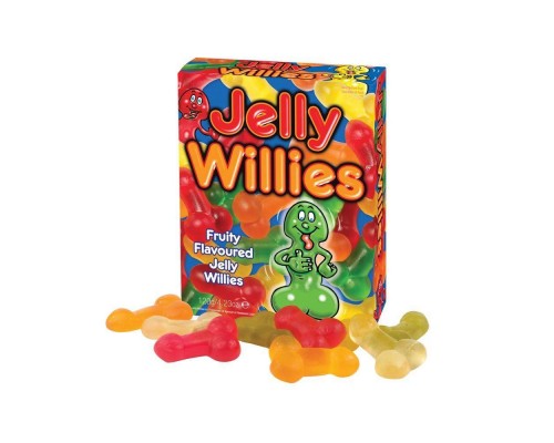 Желейные конфеты в виде пениса Jelly Willies (120 гр)