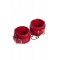 sLash - Наручники Leather Dominant Hand Cuffs, RED (280152)