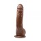 Chisa - Вибромассажер MR.MARCUS' 9.9" Vibrating Dildo/PVC+ABS Brown (291655)