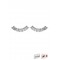 Baci Eyelashes - Реснички Black Premium Eyelashes (B689)
