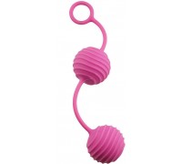 Dream Toys - Шарики вагинальные NEON PLEASURE BALLS, PINK (DT20574)