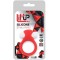 Dream Toys - Эрекционное кольцо LIT-UP SILICONE STIMU RING 2, RED (DT21157)