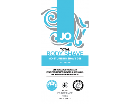 Пробник геля для бритья JO Total Body Anti-Bump Shaving Gel 15 мл