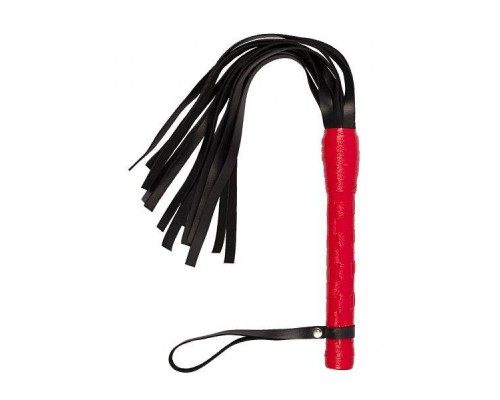 sLash - Флогер VIP Leather Flogger, RED (280136)