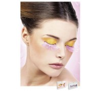Baci Eyelashes - Реснички Pink Glitter Eyelashes (B520)