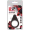 Dream Toys - Эрекционное кольцо LIT-UP SILICONE STIMU RING 1, BLACK (DT21154)