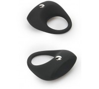 Dream Toys - Эрекционное кольцо LIT-UP SILICONE STIMU RING 7 BLACK (DT21239)