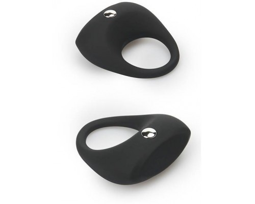 Dream Toys - Эрекционное кольцо LIT-UP SILICONE STIMU RING 7 BLACK (DT21239)