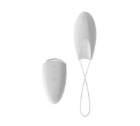 OVO - Виброяйцо OVO R1 REMOTE, WHITE/CHROME (OVOR1WHT)