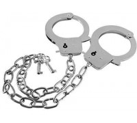 Guilty Pleasure - Металлические наручники GP METAL HANDCUFFS LONG CHAIN (T520054)