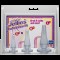 Набор анальных пробок Doc Johnson Crystal Jellies Anal Initiation Kit - Clear