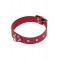 sLash - Ошейник Leather Restraints Collar, RED (280164)