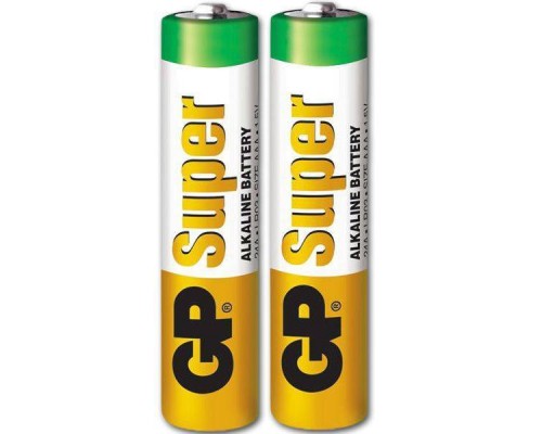 GP - Батарейки GP Super Alkaline AAA, 2 шт (GPAAA)