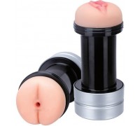 Dream Toys - Вагина Мастурбатор REALISTX 2 IN 1 HUMMER - ANUS & VAGINA (DT20588)