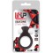 Dream Toys - Эрекционное кольцо LIT-UP SILICONE STIMU RING 2, BLACK (DT21156)